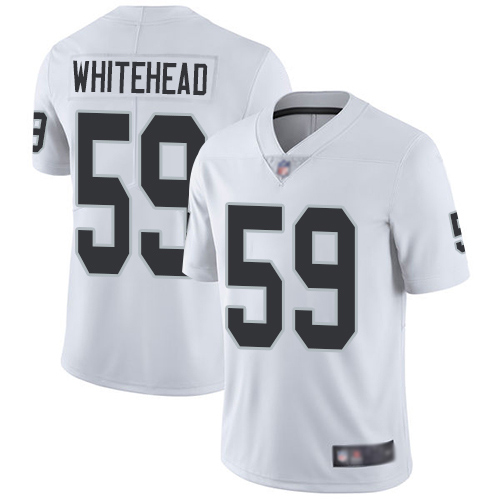 Men Oakland Raiders Limited White Tahir Whitehead Road Jersey NFL Football 59 Vapor Untouchable Jersey